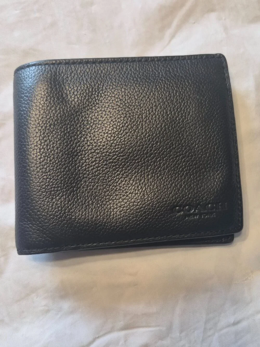 Coach two leather